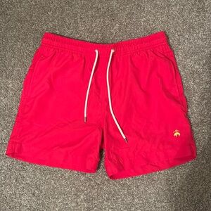 Brooks Brothers Red Lined Swimtrunks